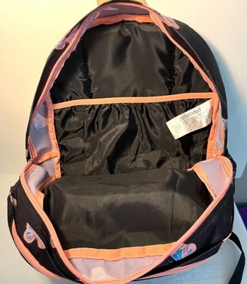 black butterfly jansport backpack Jansport Black Butterfly Trans Backpack Large Back to School Bag