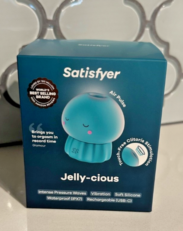 Satisfyer Jelly-cious Air Pulse Suction Vibrator Sex Toy Silicone  Rechargeable