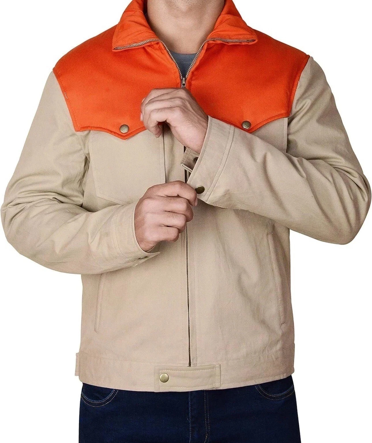 Men's Yellowstone John Dutton Jacket Kevin Costner Style Cotton Blend Jacket