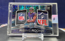 2022 Spectra Rising Rookie Prizm /30 Kyle Hamilton Dual NFL Shield Logo* READ🔥