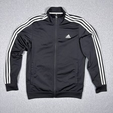 Adidas Essentials Warm-Up 3-Stripes Track Jacket Men's Size Medium