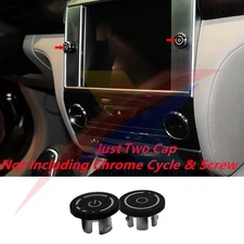 ✨ L+R Center Console Volume Switch Caps For Maserati Quattroporte/Ghibli 13-16