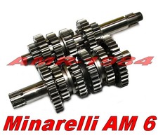 CAMBIO Minarelli  AM6  COMPLETO MOTORE AM6 DAL 2012 AL 2023 ALBERO  Ø 20