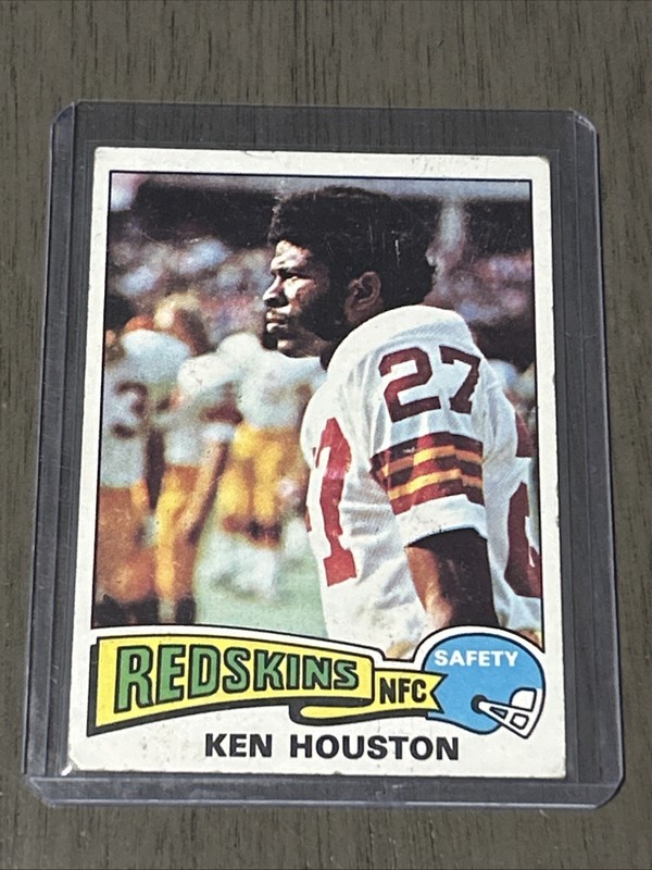 1975 Topps #519 Ken Houston Washington Redskins NM