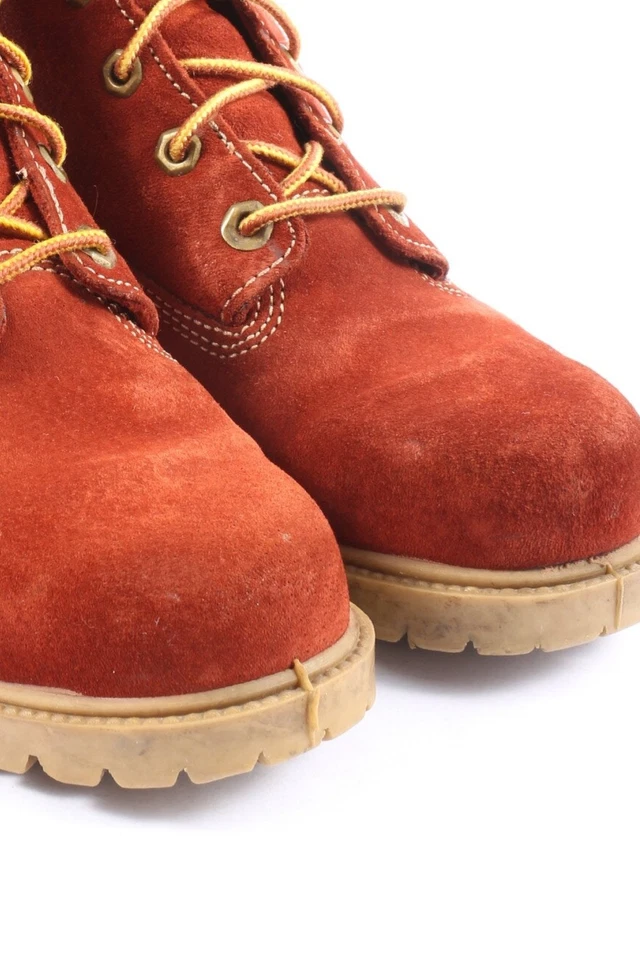 WOLVERINE Patucos con cordones Mujeres Botines Talla EU 39 rojo-marrón - Imagen 3 de 4