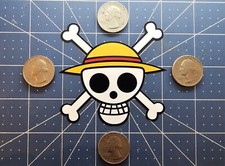 ONE PIECE ANIME 3PCS LAPTOP STICKERS 