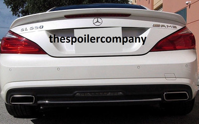 Painted MERCEDES BENZ 13-19 R231 SL SL500 SL550 SL63 trunk spoiler All Color
