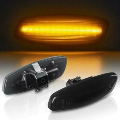 LED SIDE INDICATOR black fits PEUGEOT 207, 308, 408, 3008, 5008 [7608-1]