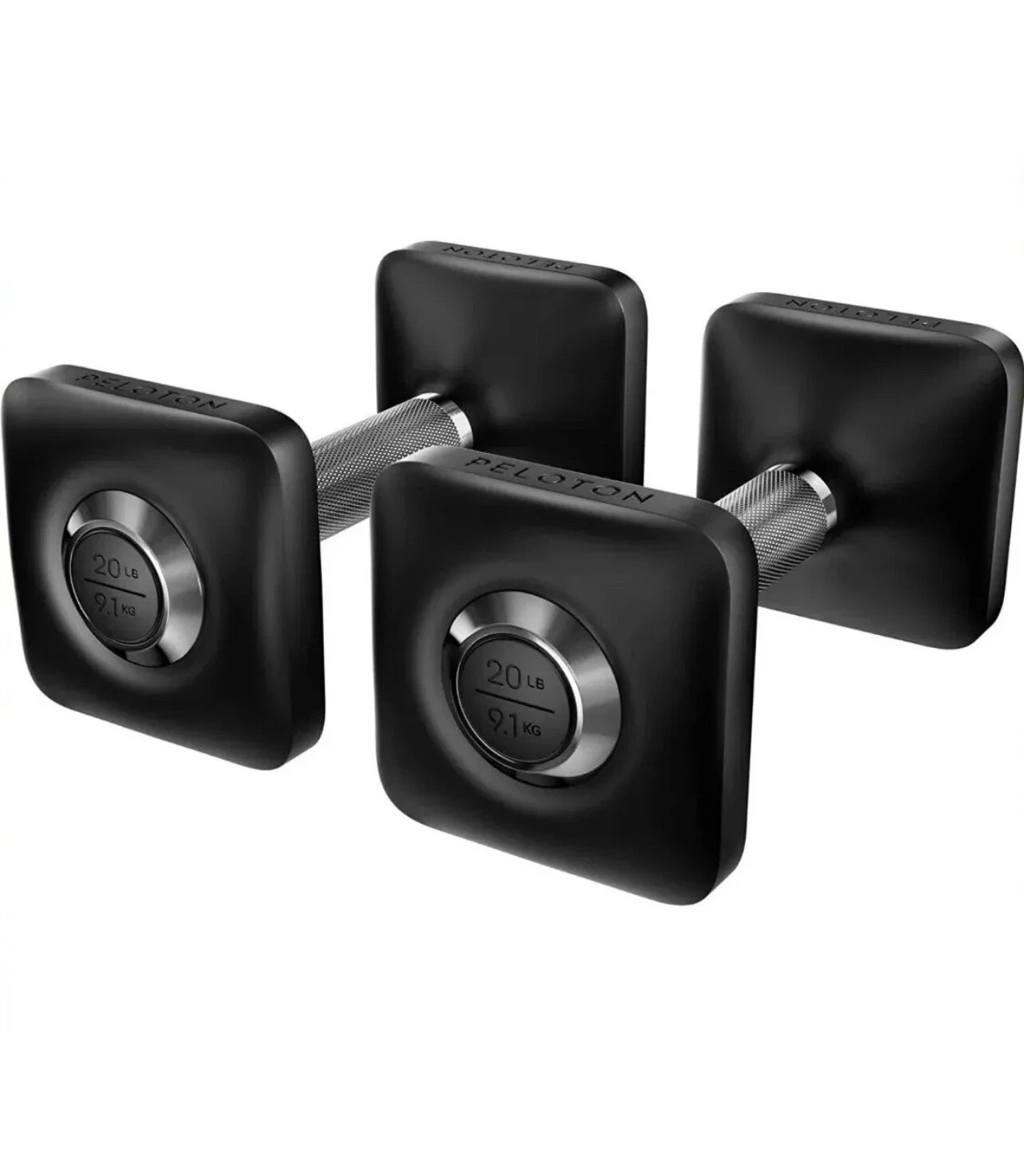 Peloton 20LB Dumbbells Cast Iron Set