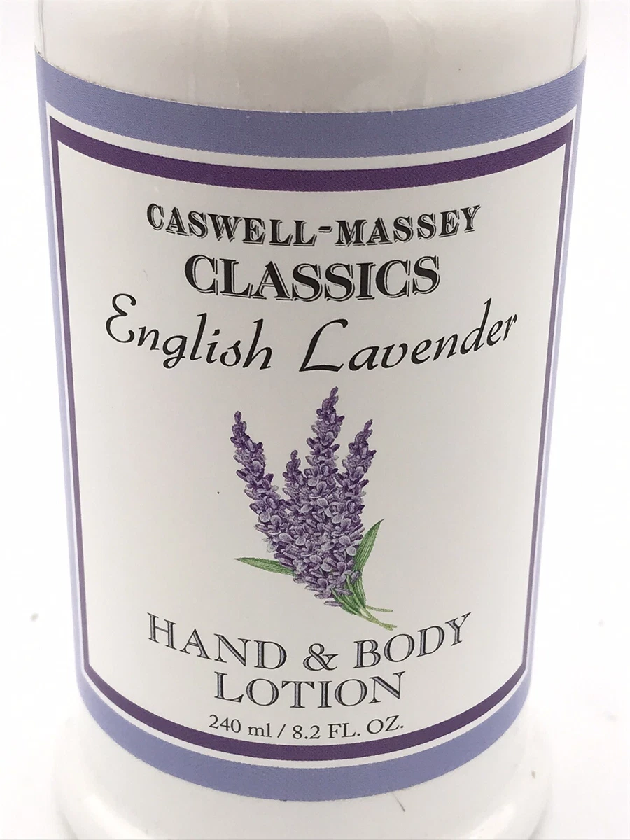 Caswell Massey Classics ENGLISH LAVENDER Hand Body Lotion