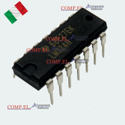 HUABAN Lot de 10 amplificateurs opérationnels LM324 DIP-14 Quad