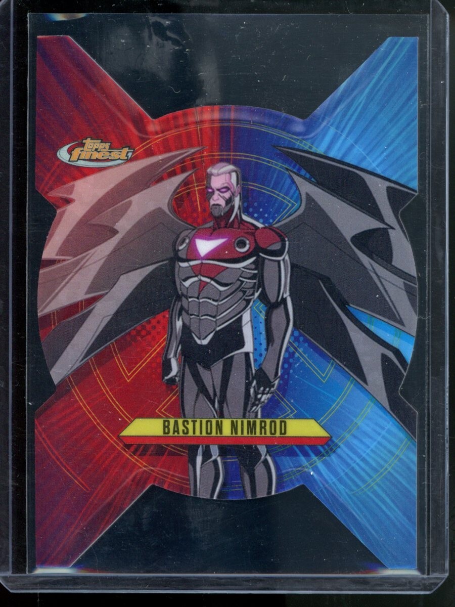 2025 TOPPS FINEST X-MEN '97 BASTION NIMROD CHILDREN OF ATOM DIE-CUT CASE HIT SSP