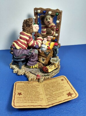 VNTG 2000 Boyds Bears & Friends Bearstone *Graffitie...Put On Your Happy Face*