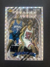 96/97 Finest Kerry Kittles Silver Refractor. #267.  Rookie Year Refractor!!!