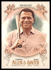 Jesse Sanchez 2021 Topps Allen & Ginter Card ! #260 MLB Reporter