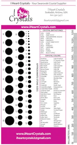 VERDE CÍTRICO 30ss 6,5 mm IHC Austriaco 2088 Estrás de Cristal Plano 72 piezas Foto 2 de 4