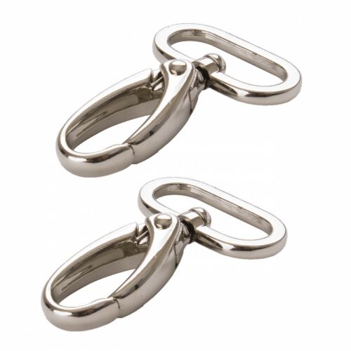Swivel Hook 1in Nickel Set of Two By Annie Bags Totes