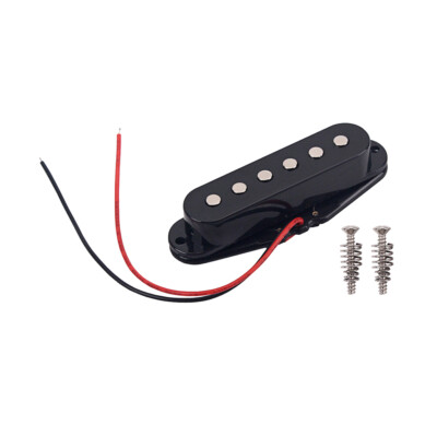 E-Gitarren-Pickup-Single-Coil-Tonabnehmer-schwarz