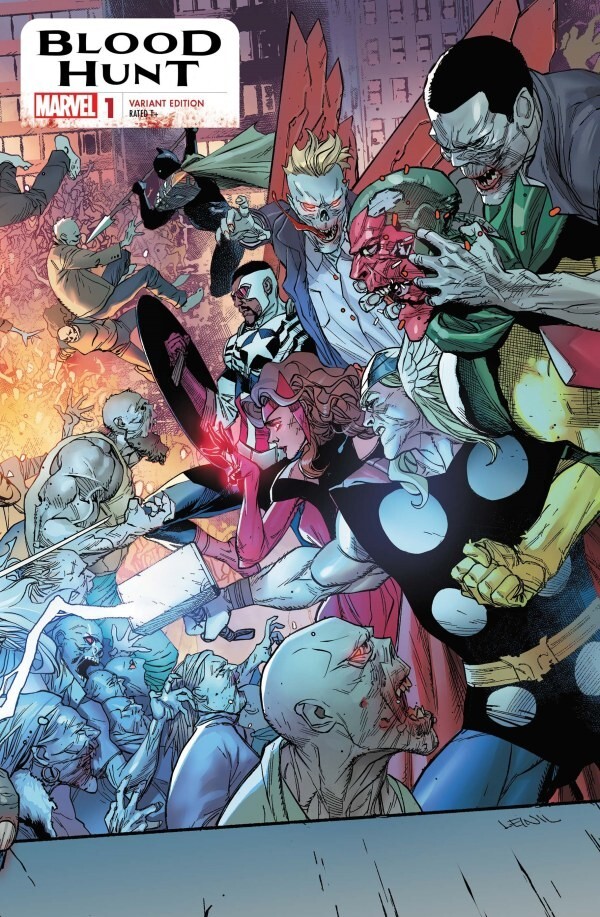 Blood Hunt #1 Yu Wraparound Variant Marvel 2024 NM+