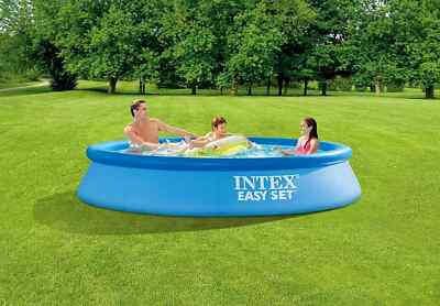 INTEX - 28118GN EasySet PoolSet inkl GS-Pumpe, 305x61cm Pool Gartenpool