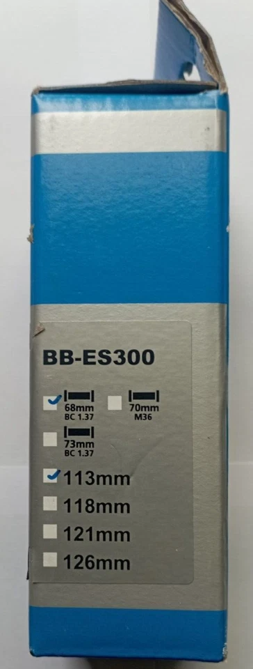 Shimano BB-ES300 splined Octalink Bottom Bracket 68 x 113 mm BNIB - Image 3 of 4