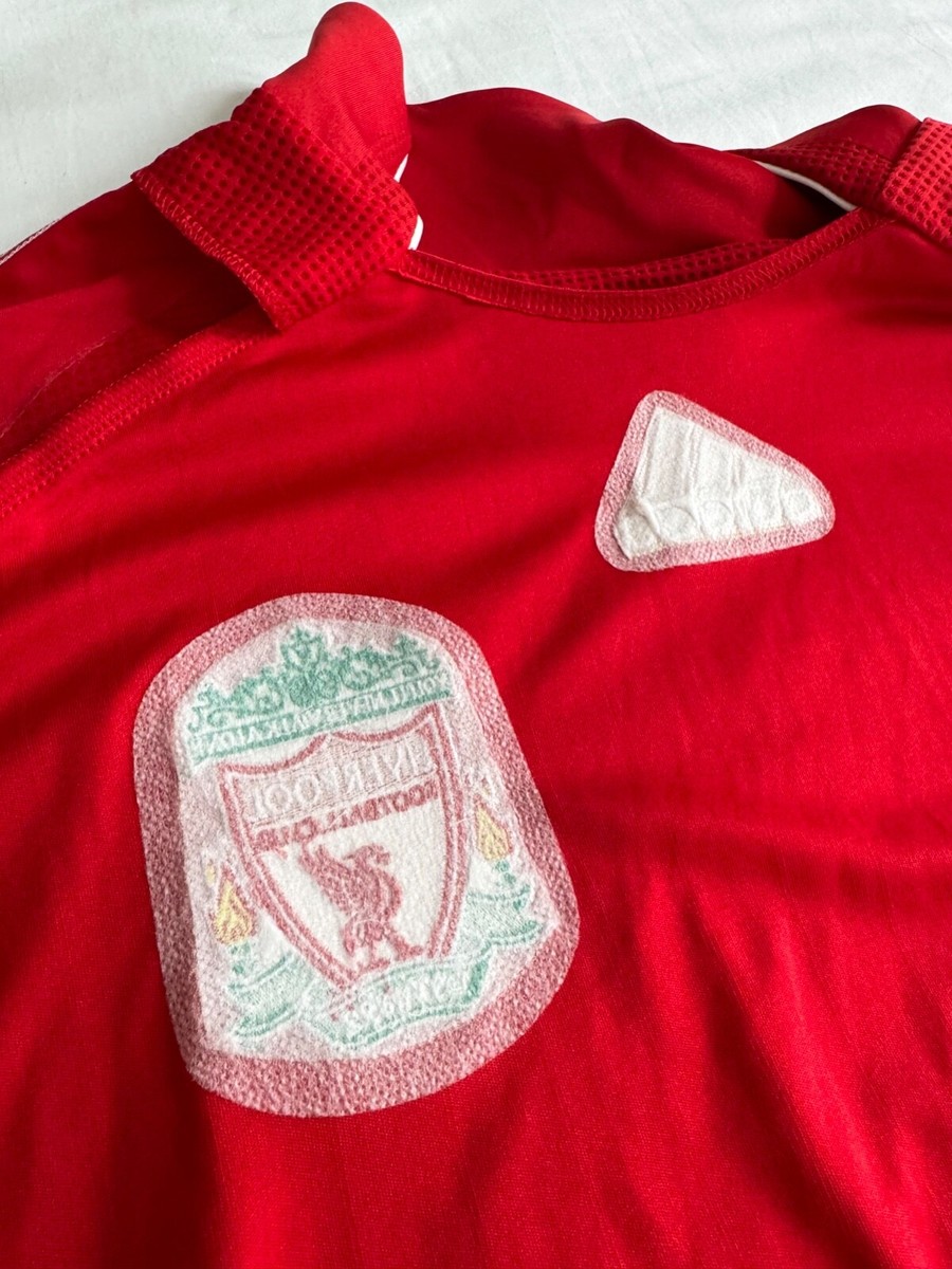 LIVERPOOL 2006/2008 PLAYER ISSUE FORMOTION HOME FOOTBALL