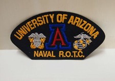 2 University of Arizona Naval ROTC Patch Military NEW Patches AZ