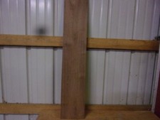 1 PC WALNUT LUMBER WOOD KILN DRIED BOARD 38"X 7 1/4"X 3/4" LOT 1057V FLAT