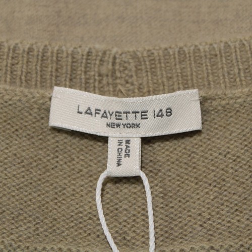 Lafayette 148 NWT Sleeveless Sweater Top Size Small in Green Wool/Cashmere Blend - Picture 6 of 8