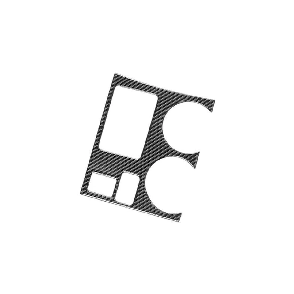 1x cubierta central decorativa consola fibra de carbono para Toyota Highlander 2008-2013 Foto 3 de 4