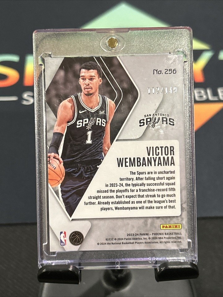 Vctor Wembanyama 2023 Select #9 Rooke Revoluton - Pnk Cracked ce
