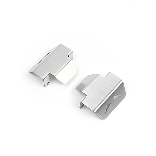 Stainless Steel Chassis Armor Front Skid Plate Under Guard for 1/10 YK4102 Cars - Picture 3 of 12