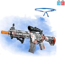 All-in-One Electric Gel Ball Toy - Automatic & Manual Modes for Ages 14+