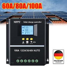 4000W 100A MPPT Solar PV Regler 12V/24V 36V/48V Solar Laderegler Controller LCD