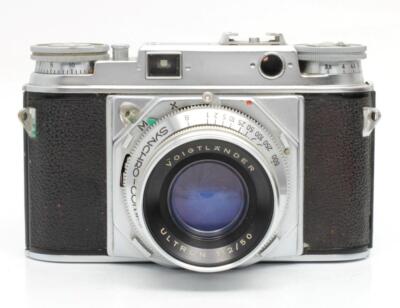 Voigtländer PROMINENT ULTRON 50mm Vintage Voigtlander Prominent Rangefinder Camera Ultron 50mm f1:2
