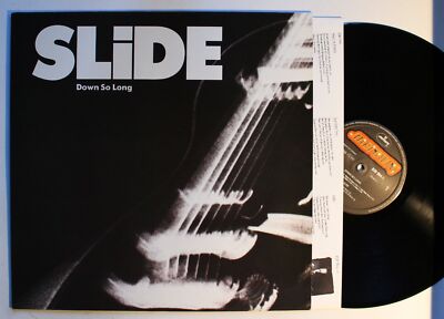 Slide Down So Long EU LP 1989 + Innerbag Top! 80s Guitar Rock