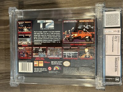 T2 Terminator 2 The Arcade Game Nintendo SNES New Sealed