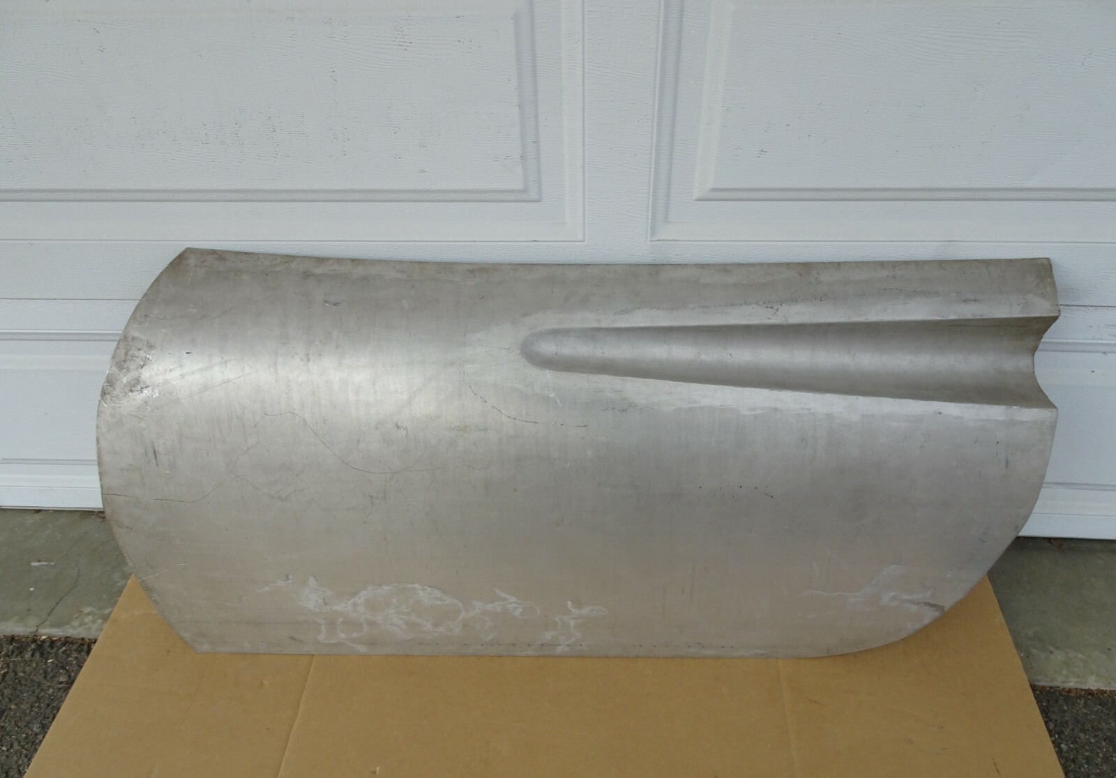 FERRARI  DINO LEFT DOOR SKIN NEW ALUMINUM NEW 