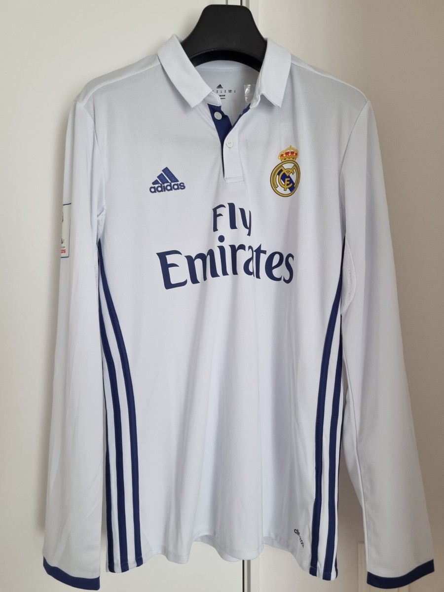 Real Madrid 16-17 BNWT Home Jersey Ronaldo 2016 2017 Size M | eBay