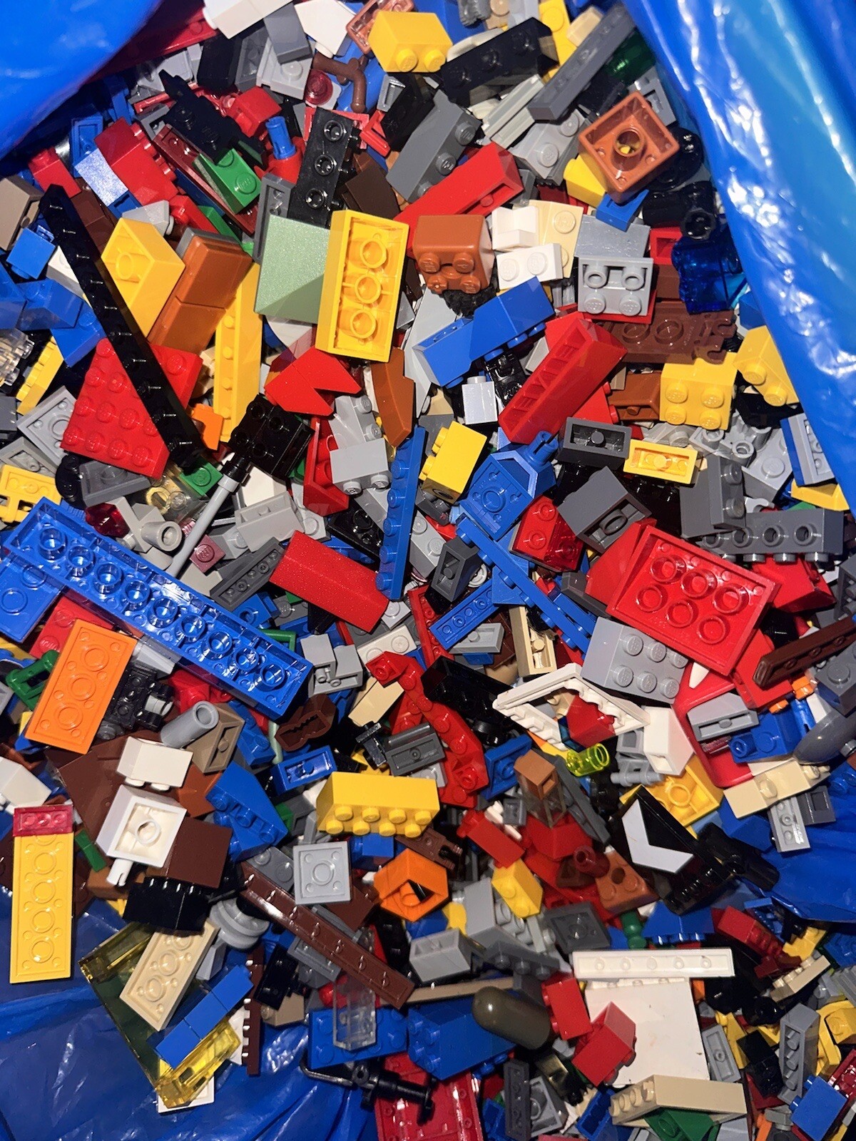 20 pound LBS of Bulk Lego Cleaned Sanitized Bricks & other assorted pieces Lot