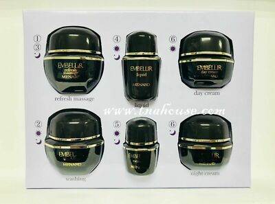 MENARD EMBELLIR TRIAL SET - 6 Items - NIB & Authentic US Seller