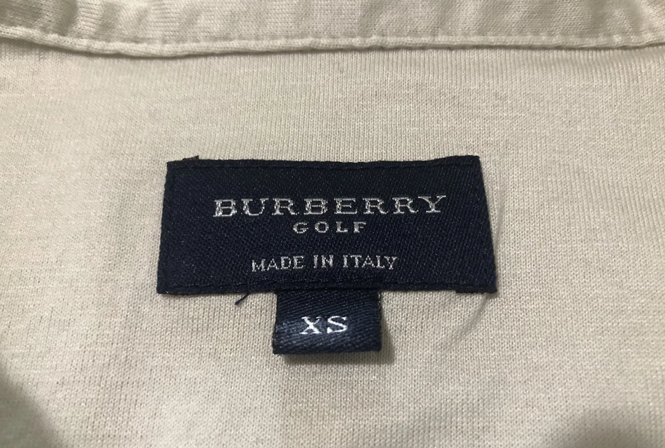 Burberry Golf, by Burberry London Beige Polo (Keyhole Neck) (Cutaway) Size XS - Image 2 of 4