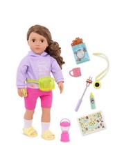      Our Generation Vivian 18" Camping Doll And Accessories Set New