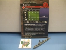 =Axis Allies War at Sea SET V Nagatsuki 35/39 with card=