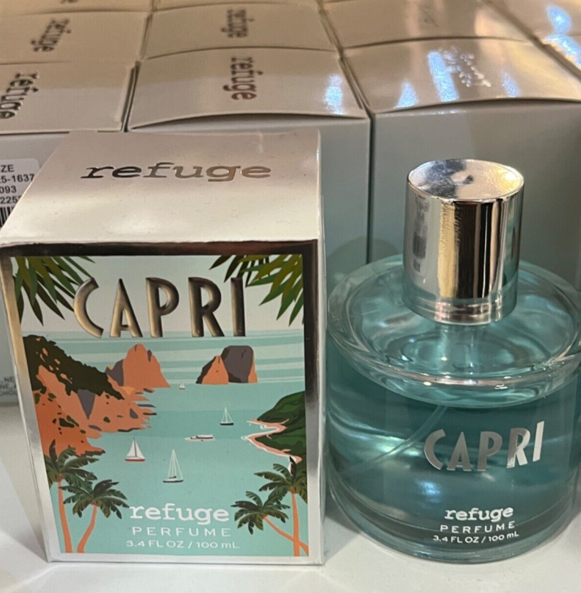 Charlotte Russe Refuge CAPRI Perfume 3.4 oz / 100ML Large NIB | eBay