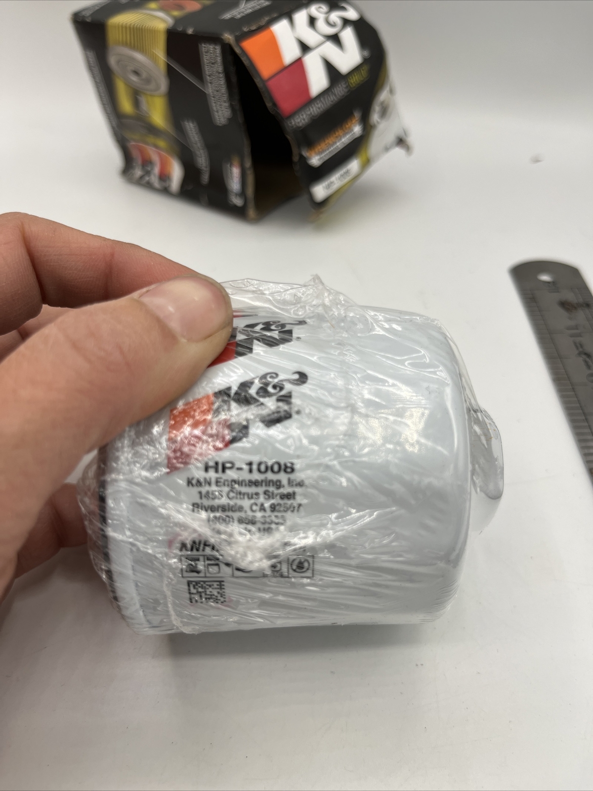 K&N Oil Filter HP-1008 (hp1008) New In Box See Photos