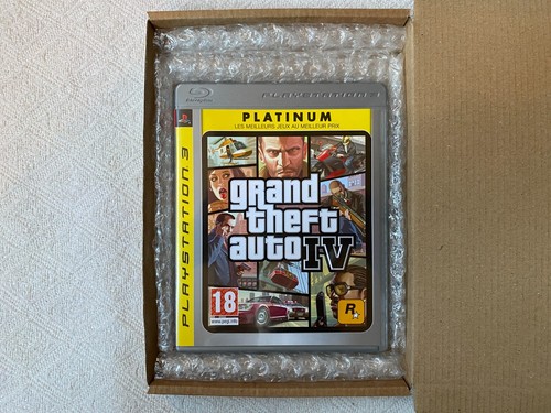 Grand Theft Auto IV PS3 Platinum - FR PAL VGC CIB with Map - Tracked - Picture 2 of 12