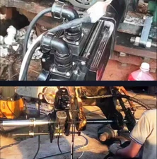 Electric Bore Welder Servo Line Boring Welding Machine Metalwork 1500W 110V