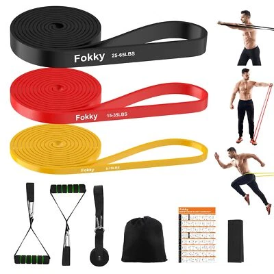 Fokky Elastici Fitness, 3 Elastico Fitness, di Fitness Elastiche Bande, Fascia E