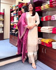 Wedding Salwar Kameez Party Wear Indian Pakistani Dress Suit Designer Bollywood